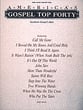 Americas Gospel Top 40 piano sheet music cover